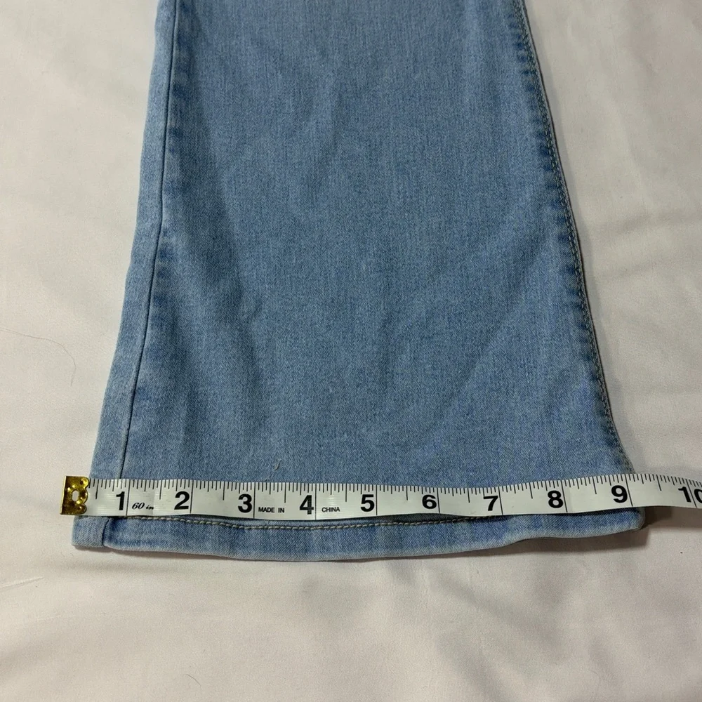 Wonder nations girls flare pull on jeans size 10/12 large